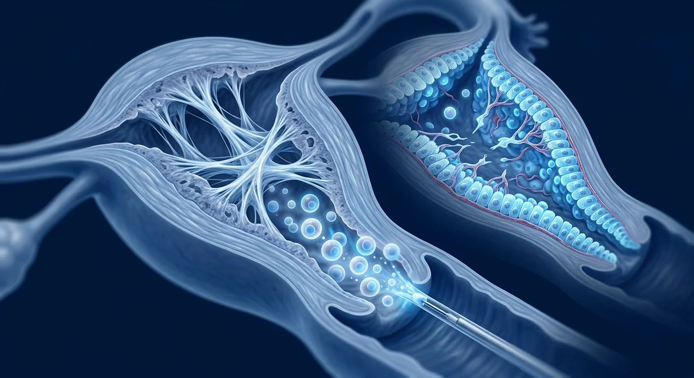 MSC therapy for Asherman's syndrome — endometrial regeneration and fertility restoration concept