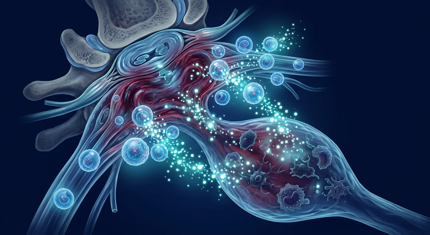 MSC neuroprotection mechanism in cervical radiculopathy — DRG modulation and axonal regeneration