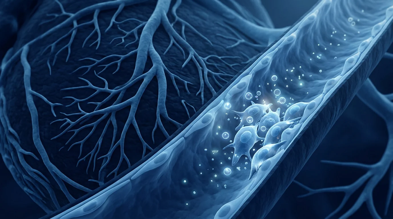 MSC paracrine signalling for coronary microvascular repair and angiogenesis