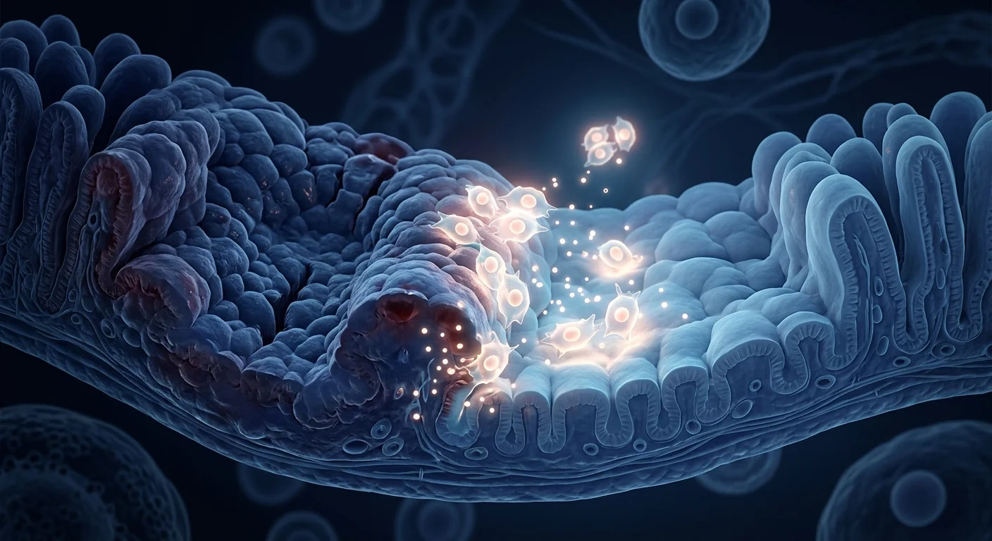 MSC therapy for Crohn's disease — intestinal inflammation and mucosal healing