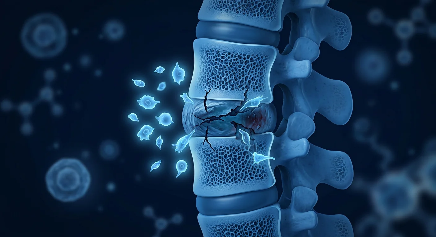 MSC therapy for degenerative disc disease — intervertebral disc regeneration and inflammation control