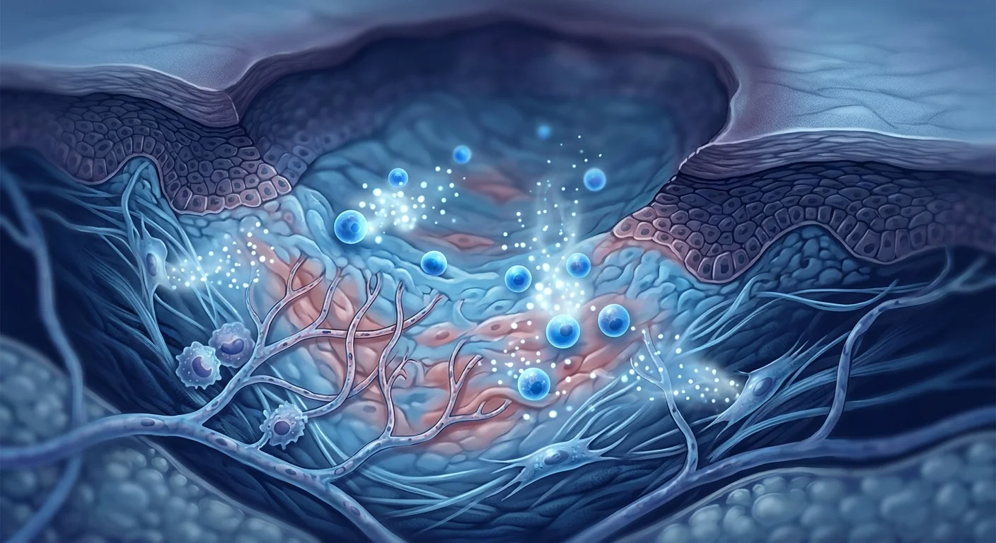 MSC therapy for diabetic foot ulcer — wound closure, angiogenesis, and tissue regeneration