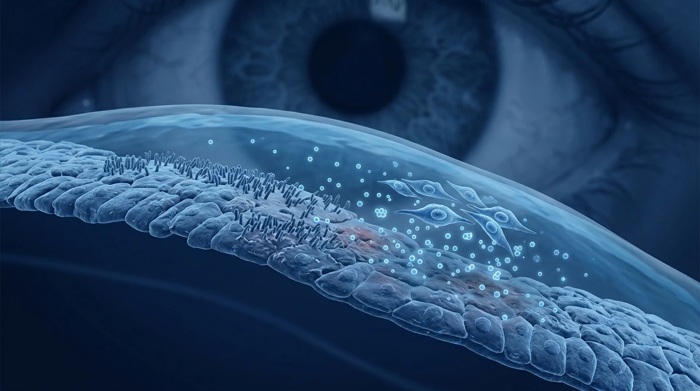 MSC therapy for dry eye disease — ocular surface repair and inflammation resolution