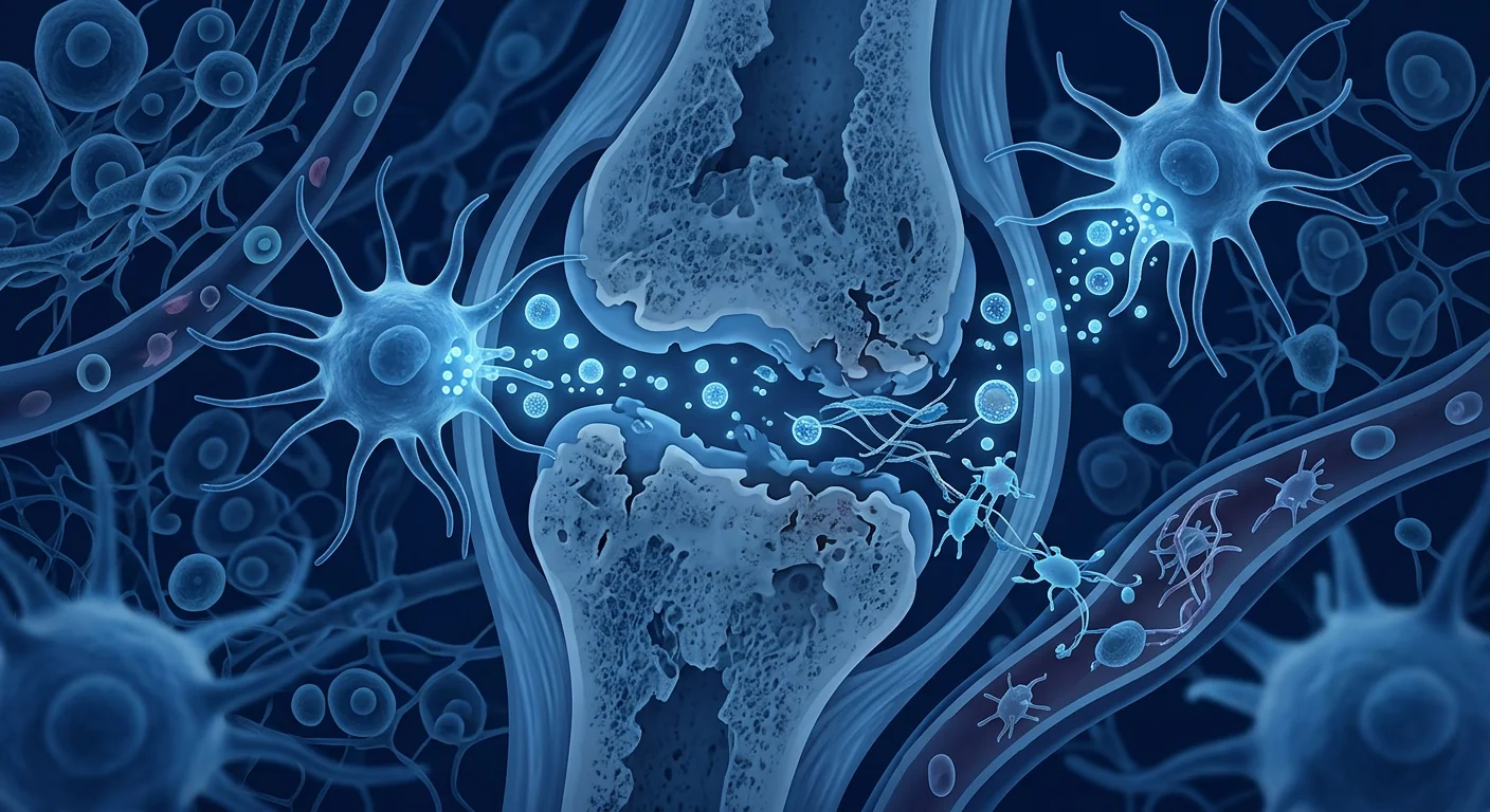MSC therapy for hemophilia — factor delivery and joint protection illustration
