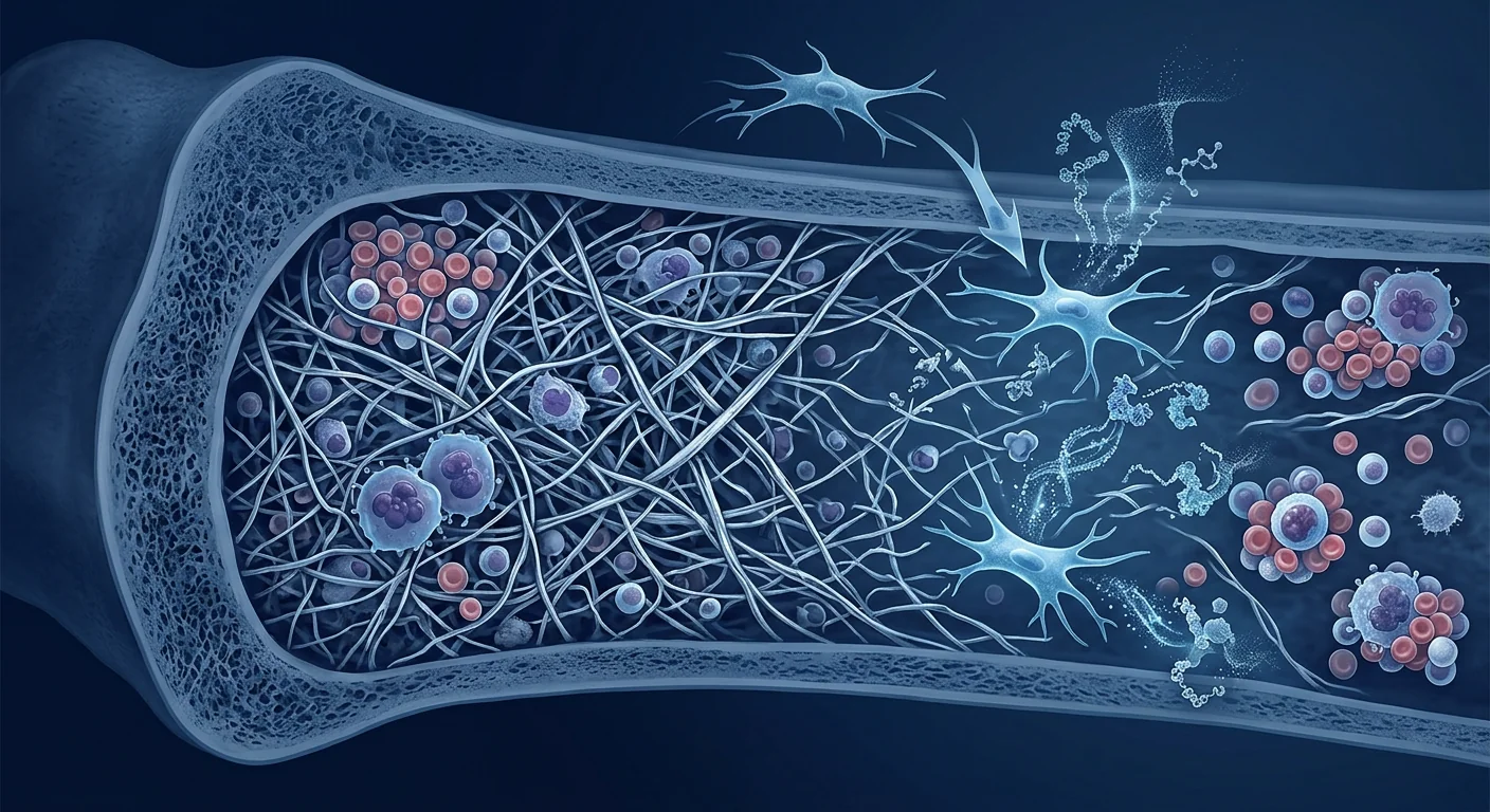 MSC therapy for myelofibrosis — anti-fibrotic bone marrow niche repair and hematopoietic recovery