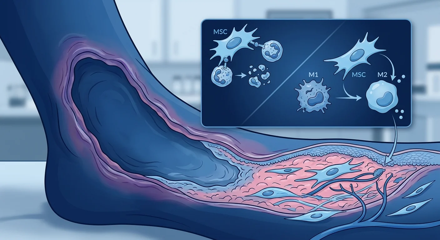 MSC therapy for pyoderma gangrenosum — immunomodulation and wound resolution