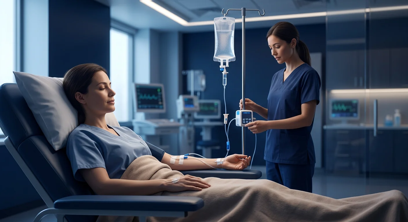 Clinical setting for intravenous mesenchymal stem cell infusion in regenerative medicine