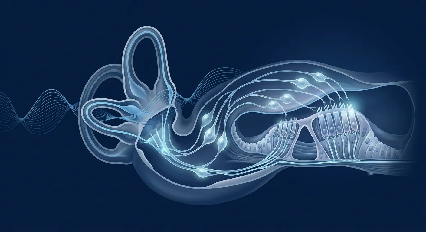 Scientific visualization of cochlear inner ear structures and auditory nerve — tinnitus regenerative concept
