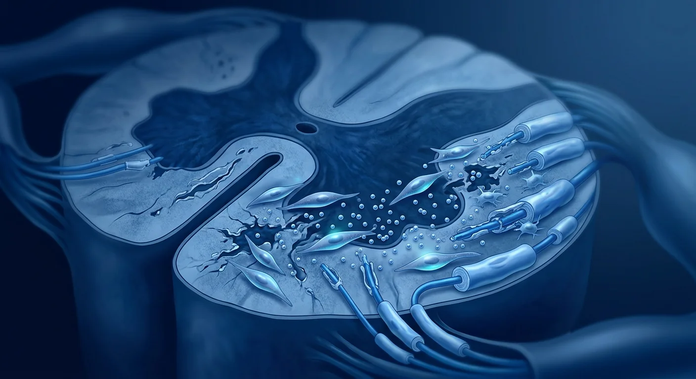 Stem cell therapy for transverse myelitis — MSCs modulating spinal cord inflammation and supporting remyelination